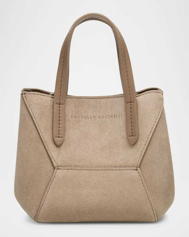 Essense Monili Leather Top-Handle Bag